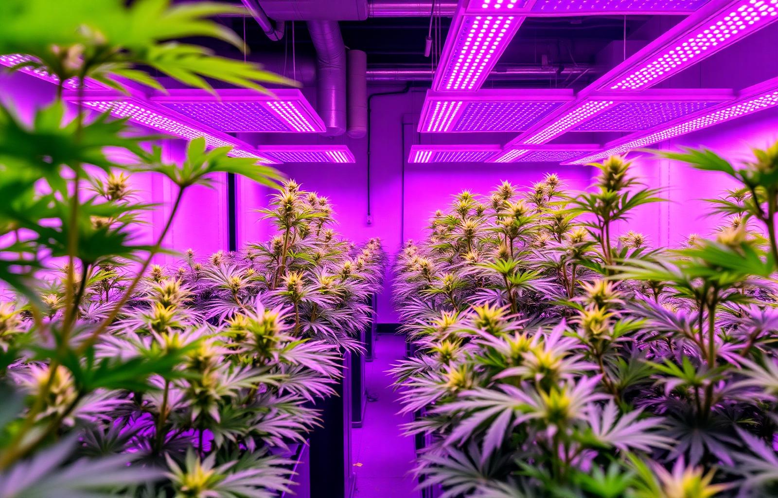 Indoor grow rooms