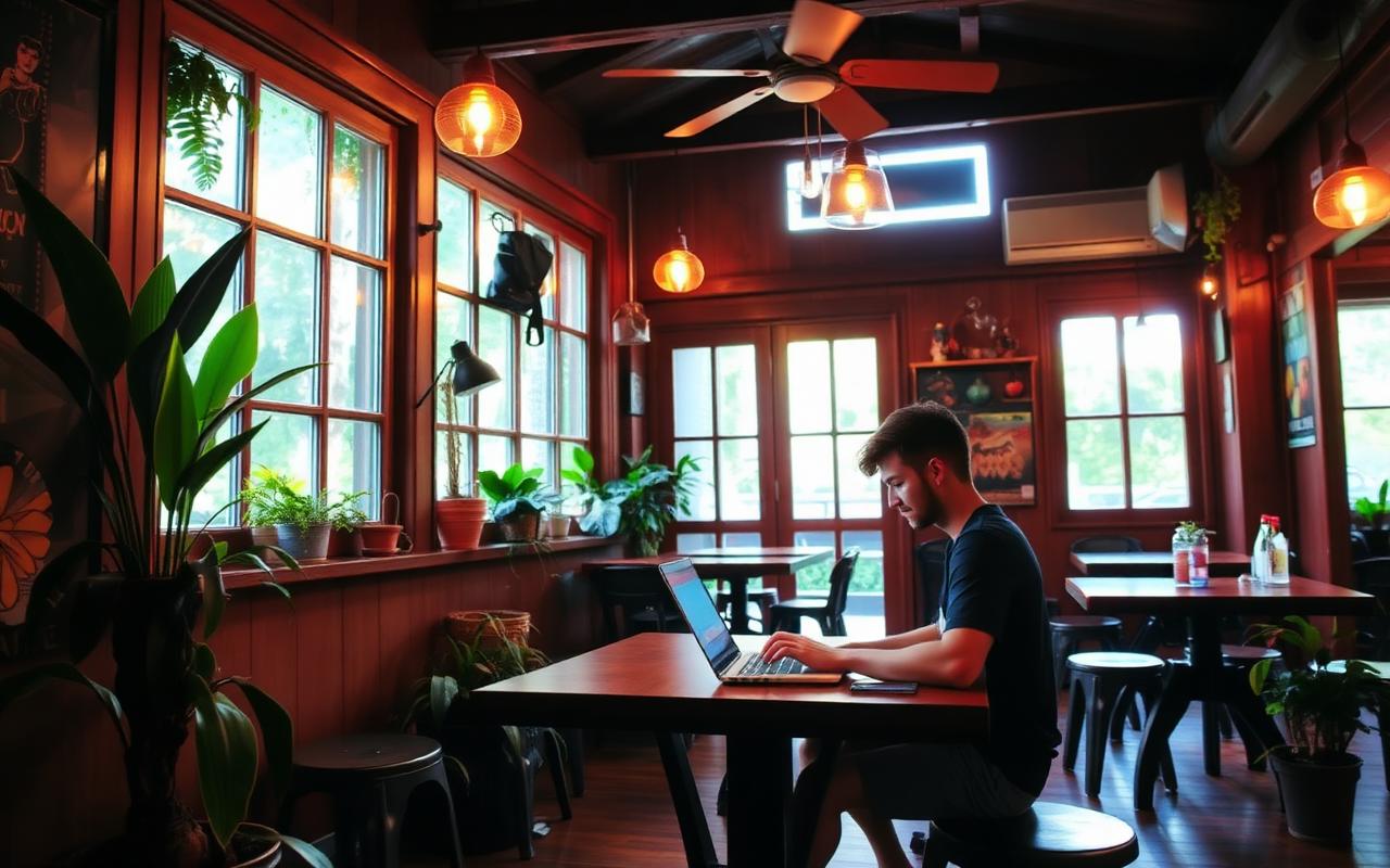 Backpacker and digital nomad community
