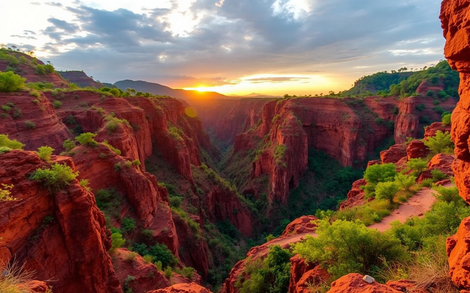 Pai Canyon sunset Northern Thailand