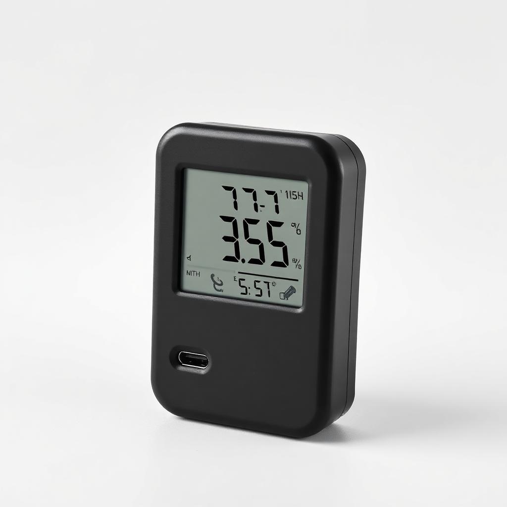Premium data-logging thermo-hygrometer with app sync