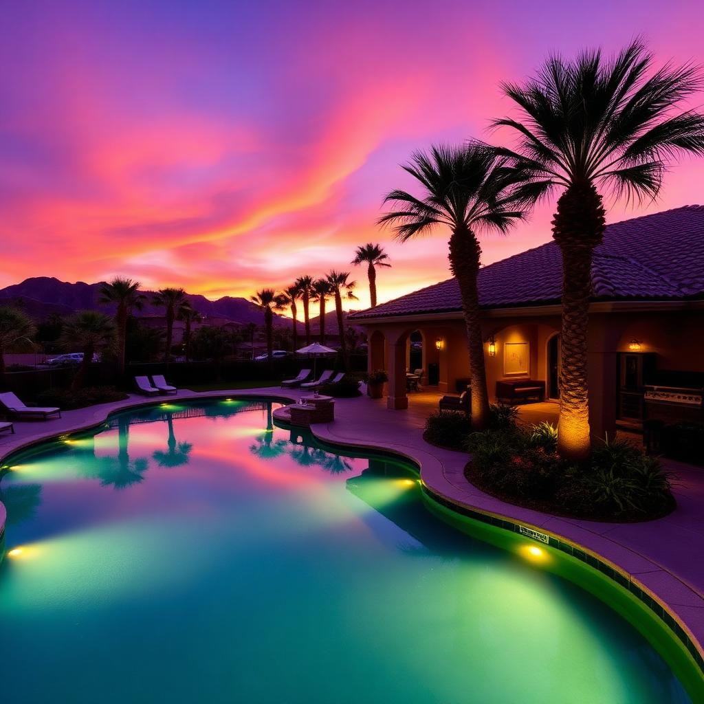 Luxury off-Strip resorts