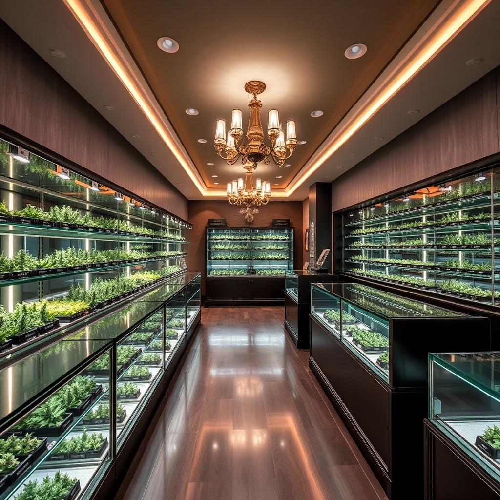 Luxury dispensary tours